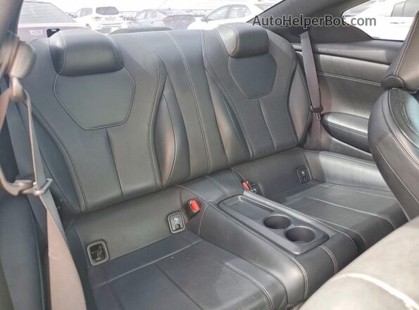 JN1CV7EK7HM110682 2017 INFINITI Q60 Black უკანა სავარძლების ხედი