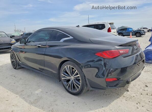 JN1CV7EK7HM110682 2017 INFINITI Q60 Black უკანა მარცხენა