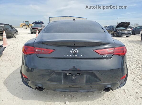 JN1CV7EK7HM110682 2017 INFINITI Q60 Black უკანა ხედი