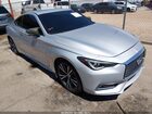 2017 Infiniti Q60 2.0t Silver vin: JN1CV7EL6HM320070