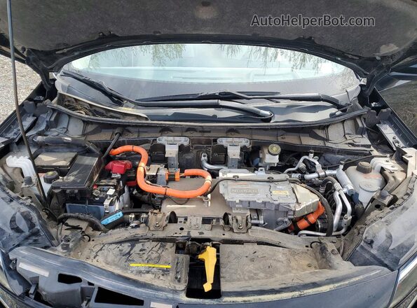 JN1DF0BB0PM709080 2023 NISSAN ARIYA Black Widok komory silnika