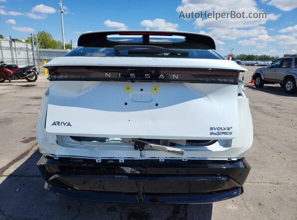 JN1DF0BB1RM742494 2024 NISSAN ARIYA White Vista trasera