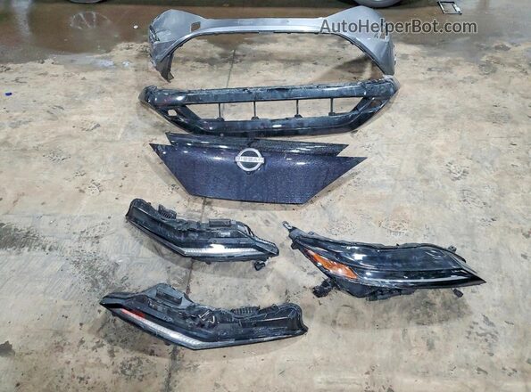 JN1DF0BB9PM701513 2023 NISSAN ARIYA Серый Вид наклейки с VIN-кодом