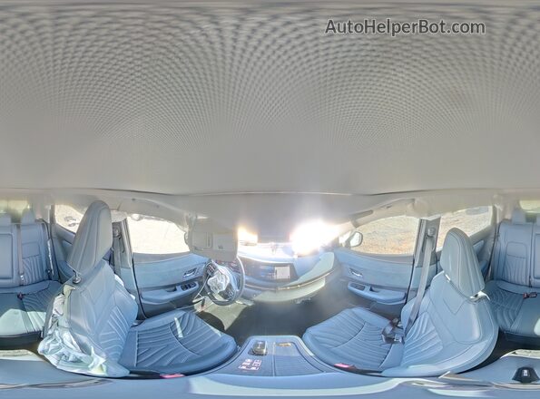 JN1DF0CD6PM710010 2023 NISSAN ARIYA White Widok wnętrza 360 stopni