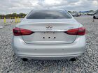 2018 Infiniti Q50 3.0t Luxe Silver vin: JN1EV7AP0JM350589