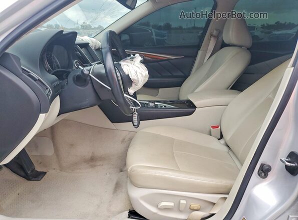 JN1EV7AP0JM350589 2018 INFINITI Q50 Silver Vista interior delantera