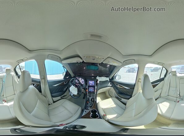 JN1EV7AP0JM350589 2018 INFINITI Q50 Silver Vista de la etiqueta del VIN