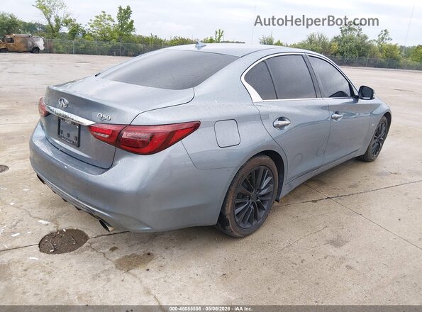 JN1EV7AP0JM355985 2018 INFINITI Q50 Blue Tył prawy