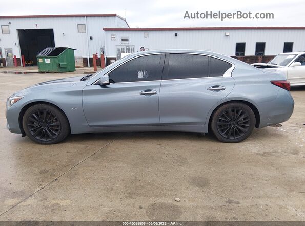 JN1EV7AP0JM355985 2018 INFINITI Q50 Blue Widok wnętrza 360 stopni