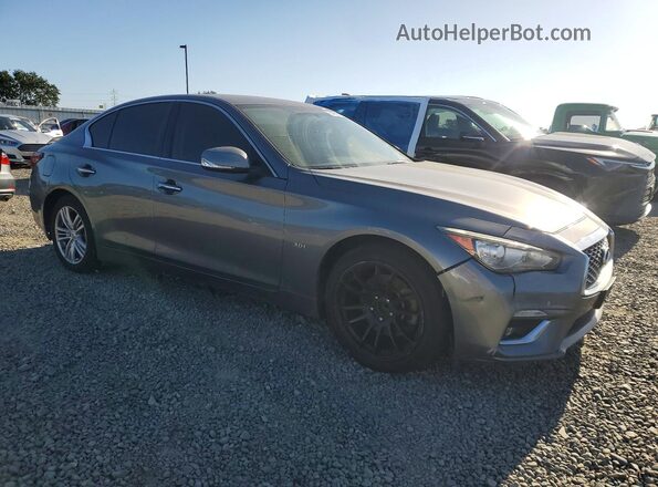 JN1EV7AP0JM356232 2018 INFINITI Q50 Charcoal Delantero derecho