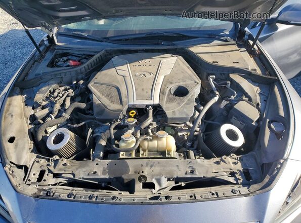 JN1EV7AP0JM356232 2018 INFINITI Q50 Charcoal Vista interior trasera
