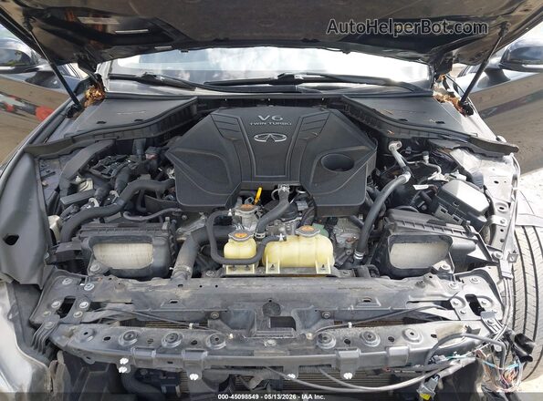 JN1EV7AP0KM542533 2019 INFINITI Q50 Black Вид ззаду