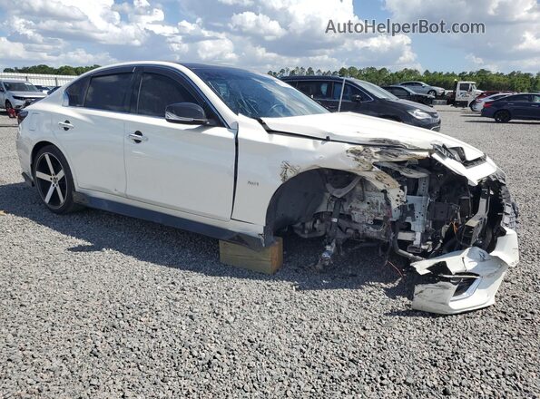 JN1EV7AP0KM542953 2019 INFINITI Q50 White Առջևի աջ