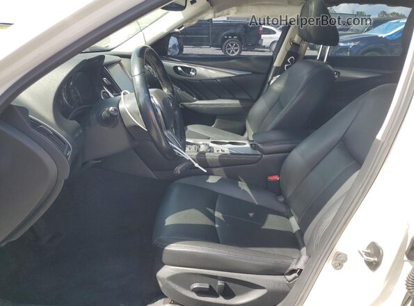 JN1EV7AP0KM542953 2019 INFINITI Q50 White Սալոնի դիմացի տեսք