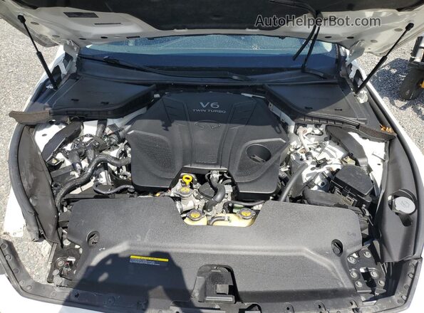 JN1EV7AP0KM542953 2019 INFINITI Q50 White Սալոնի հետևի տեսք