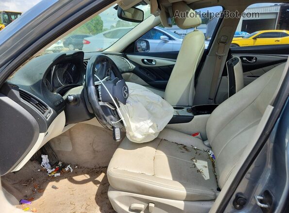 JN1EV7AP0LM200243 2020 INFINITI Q50 Серый Вид салона спереди