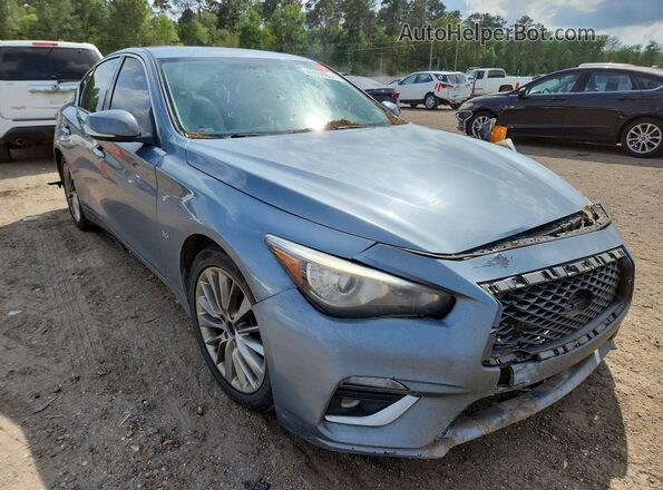 JN1EV7AP0LM200243 2020 INFINITI Q50 Серый Передняя правая четверть