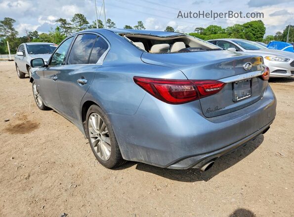 JN1EV7AP0LM200243 2020 INFINITI Q50 Серый Задняя левая четверть