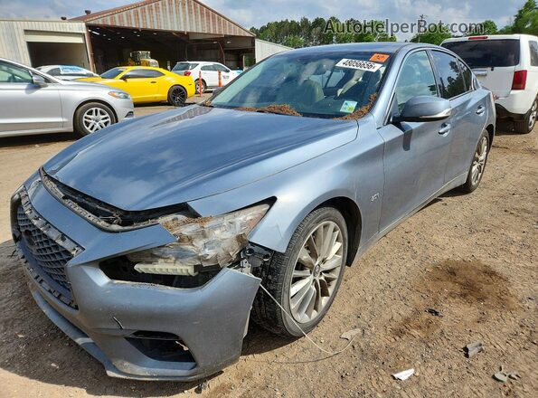 JN1EV7AP0LM200243 2020 INFINITI Q50 Серый Передняя левая четверть