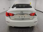2017 Infiniti Q50 3.0t Premium Белый vin: JN1EV7AP1HM732964 Damage: Deck Lid, Dent(S) W/ Paint Dmg, 4 To 5 Inches