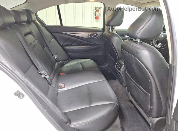 JN1EV7AP1HM732964 2017 INFINITI Q50 Белый Вид задних сидений