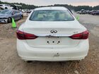 2018 Infiniti Q50 3.0t Luxe White vin: JN1EV7AP1JM351895
