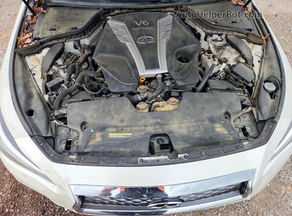 JN1EV7AP1JM351895 2018 INFINITI Q50 White Вид задньої частини салону
