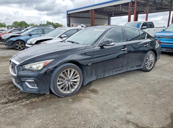 JN1EV7AP1LM205225 2020 INFINITI Q50 Черный Передняя левая четверть