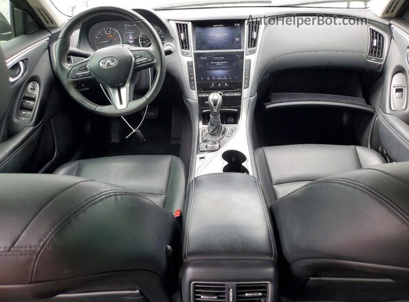 JN1EV7AP1LM205225 2020 INFINITI Q50 Черный Вид панели приборов