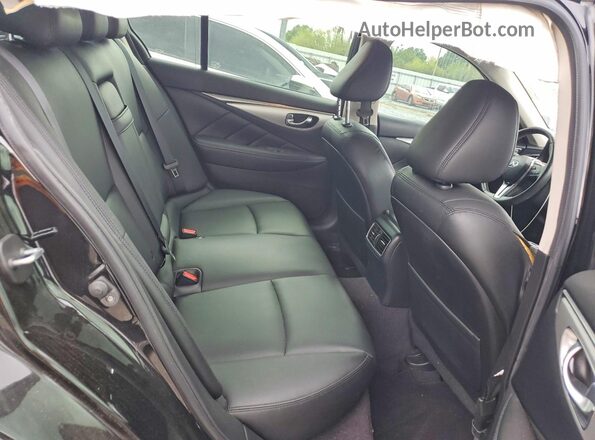 JN1EV7AP1LM205225 2020 INFINITI Q50 Черный Вид задних сидений