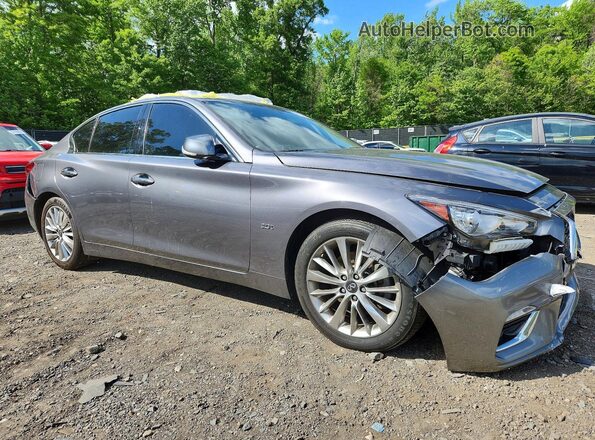 JN1EV7AP1LM207749 2020 INFINITI Q50 Серебряный Передняя правая четверть