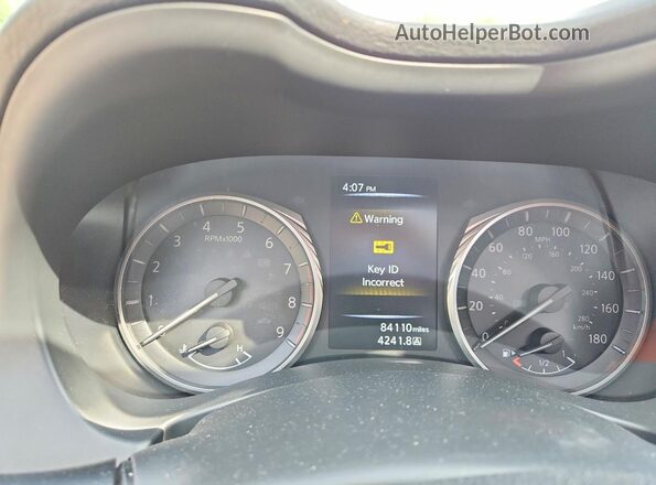 JN1EV7AP1LM207749 2020 INFINITI Q50 Серебряный Вид щитка приборов