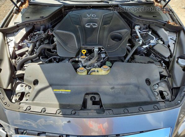 JN1EV7AP1LM207749 2020 INFINITI Q50 Серебряный Вид задней части салона