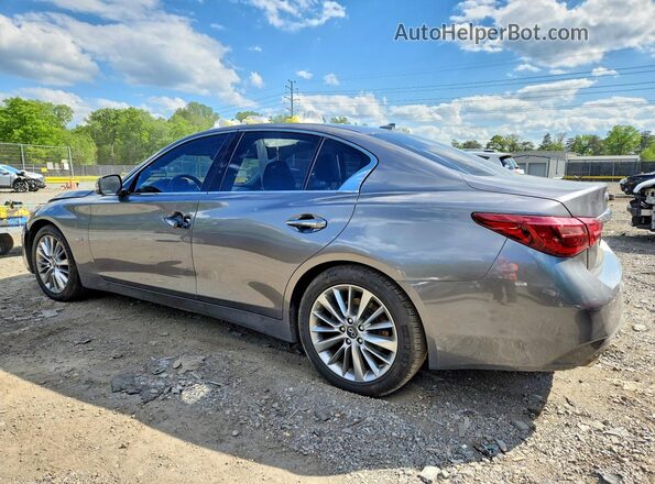 JN1EV7AP1LM207749 2020 INFINITI Q50 Серебряный Задняя левая четверть
