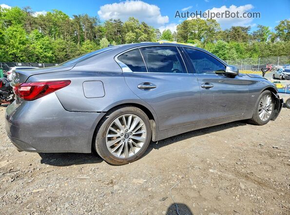 JN1EV7AP1LM207749 2020 INFINITI Q50 Серебряный Задняя правая четверть