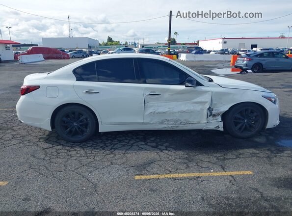 JN1EV7AP1MM706116 2021 INFINITI Q50 Белый Вид задней части салона