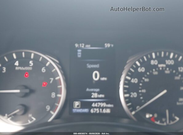 JN1EV7AP1MM706116 2021 INFINITI Q50 Белый Вид задних сидений