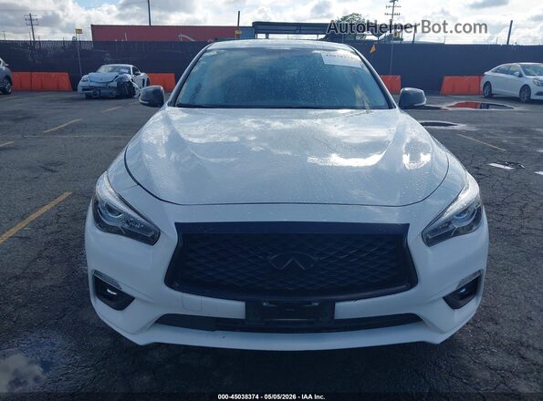 JN1EV7AP1MM706116 2021 INFINITI Q50 Белый Вид щитка приборов