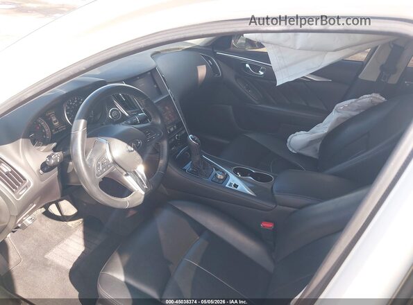 JN1EV7AP1MM706116 2021 INFINITI Q50 Белый Вид салона спереди