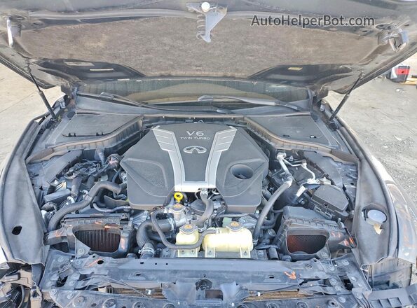 JN1EV7AP2HM731337 2017 INFINITI Q50 Серый Вид задней части салона