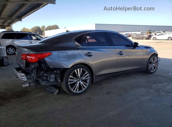 JN1EV7AP2HM731337 2017 INFINITI Q50 Серый Задняя правая четверть