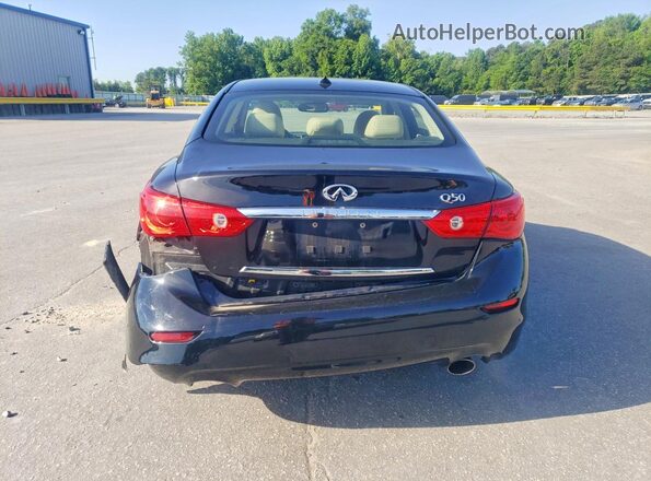 JN1EV7AP2HM733699 2017 INFINITI Q50 Черный Вид сзади