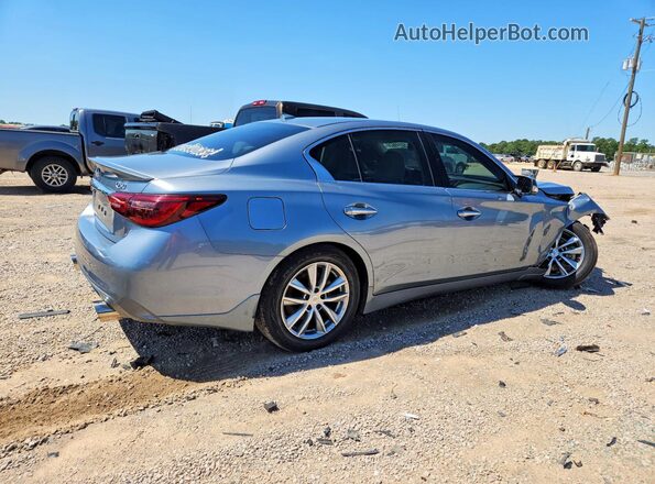 JN1EV7AP2JM355244 2018 INFINITI Q50 Blue Задня права чверть