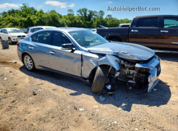 JN1EV7AP2JM355244 2018 INFINITI Q50 Blue Передня права чверть