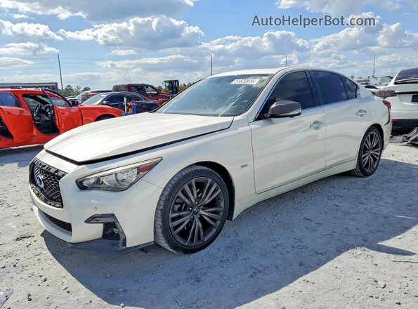 JN1EV7AP2LM205962 2020 INFINITI Q50 Белый Передняя левая четверть