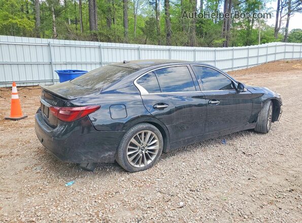 JN1EV7AP3JM591689 2018 INFINITI Q50 Черный Задняя правая четверть