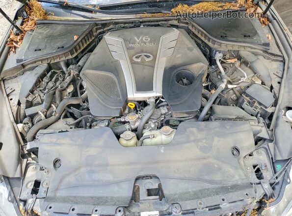JN1EV7AP3JM591689 2018 INFINITI Q50 Черный Вид задней части салона