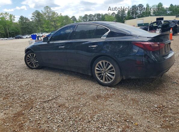 JN1EV7AP3JM591689 2018 INFINITI Q50 Черный Задняя левая четверть