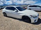 2019 Infiniti Q50 3.0t Luxe Белый vin: JN1EV7AP3KM510689