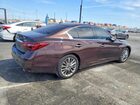 2020 Infiniti Q50 3.0t Luxe Burgundy vin: JN1EV7AP3LM201936
